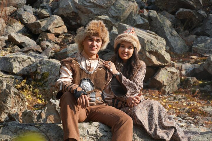 couple, happy, nature, love, girl, boy, smile, fashion, hats, clothing, traditional, kazakh, sitting, pose, outdoors, kazakh, kazakh, kazakh, kazakh, kazakh-6152318.jpg