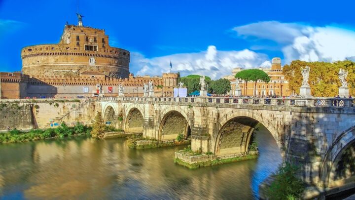 rome, italy, vatican, history, buildings, ponte sant angelo, angel castle, angel castle in rome, castel sant'angelo, tiber, river tiber, rome, rome, rome, rome, rome-1713190.jpg