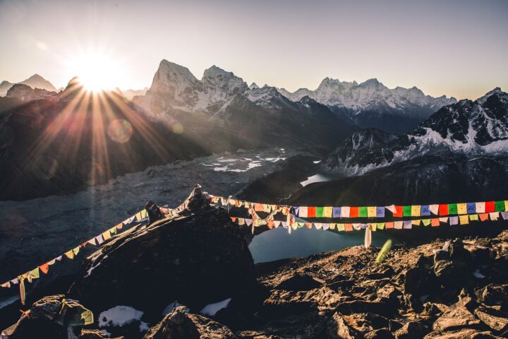 gokyo ri, everest region, lakes, everest, glacier, mountain, nepal, reflection, nature, trekking, peak, trek, valley, snow, travel-4692458.jpg